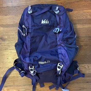 Purple REI Backpack 25L